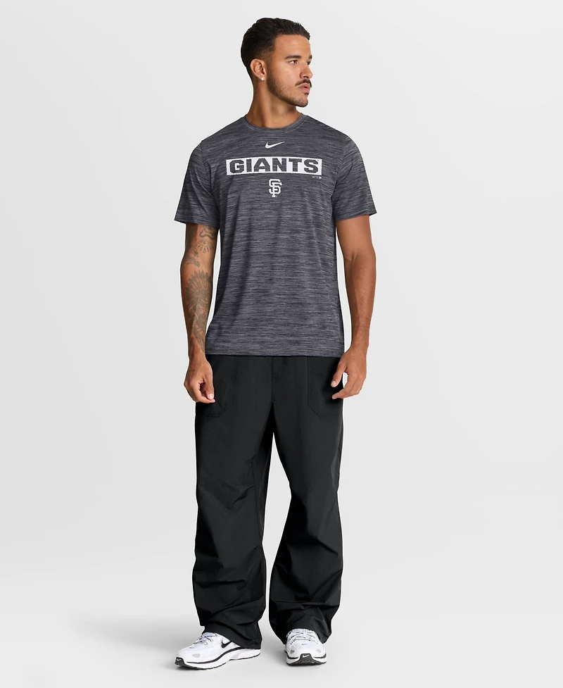 Nike Men's Black San Francisco Giants Velocity Dri-fit T-Shirt