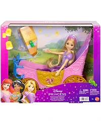 Disney Princess Rapunzel Grand Carriage Fashion Doll with Pascal, Ages 3+