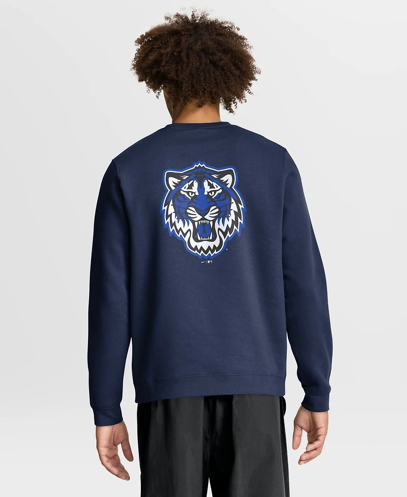 Nike Men's Navy Detroit Tigers City Connect Club Sweatshirt
