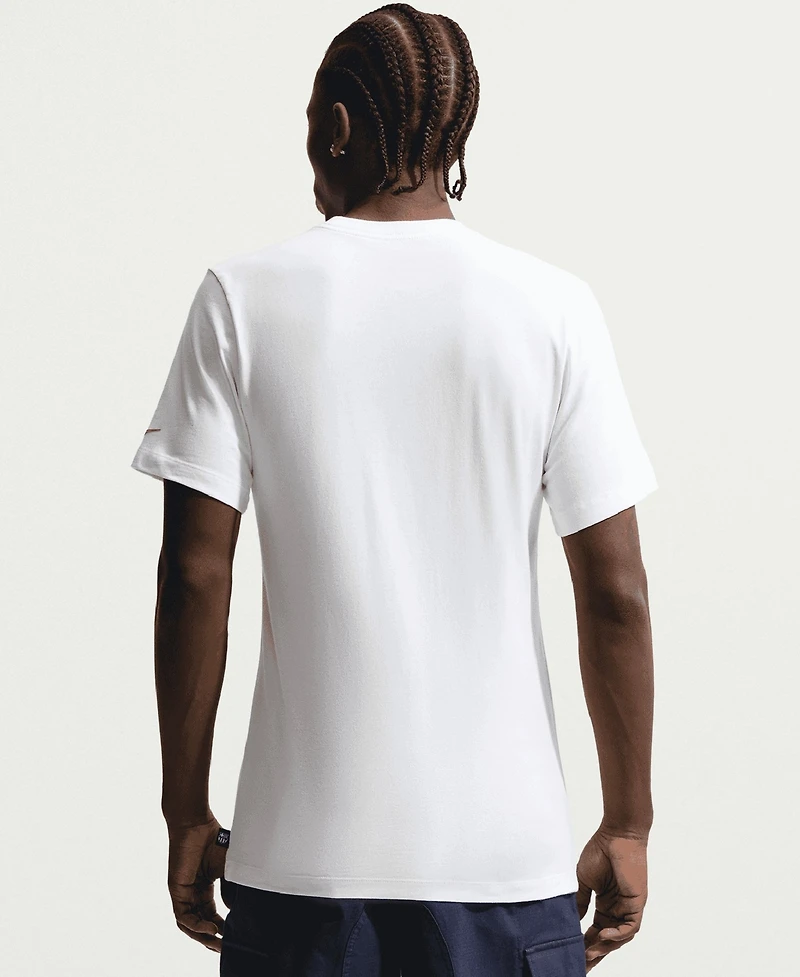 Nike Men's White Barcelona Barca T-Shirt