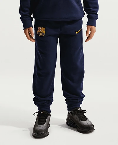 Nike Big Boys and Girls Blue Barcelona Club Jogger Pants