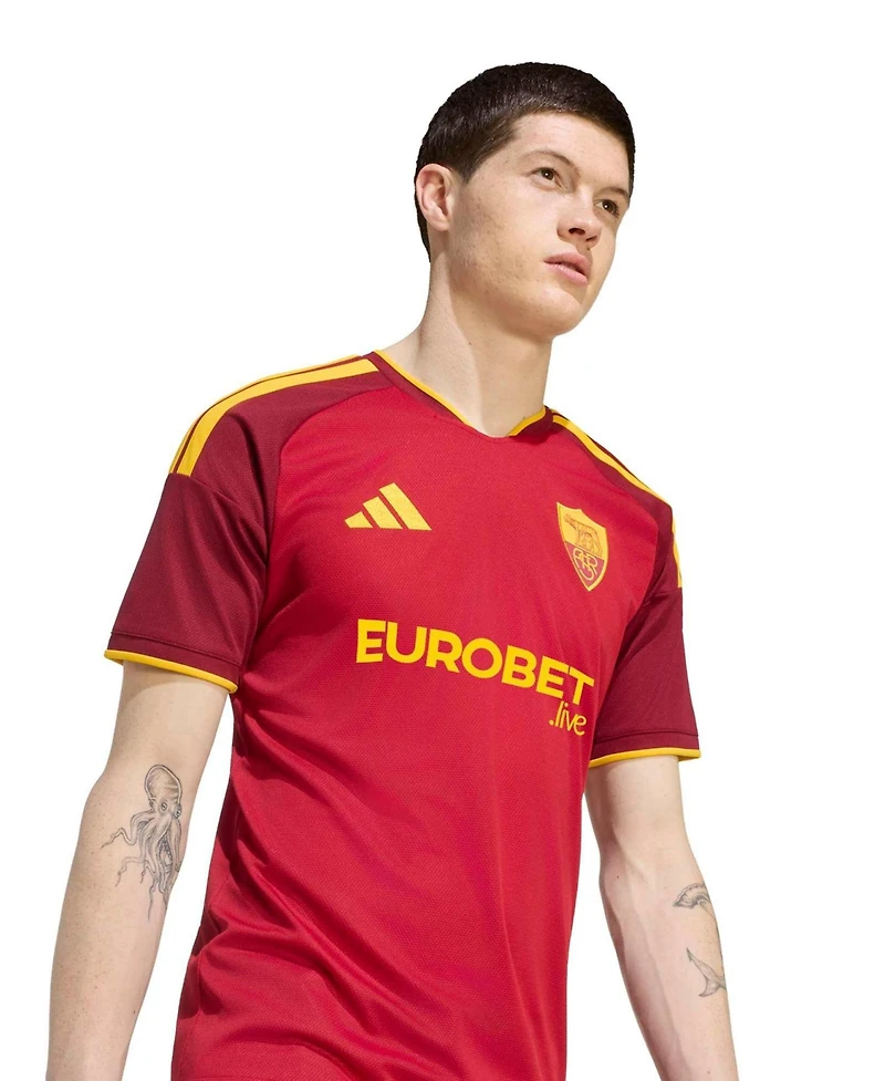 Adidas Men's Red As Roma 2026/27 Home Replica Jersey