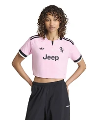 Adidas Women's Pink Juventus 2026/27 Away Cropped Replica Jersey