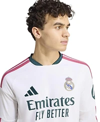Adidas Men's White Real Madrid 2026/27 Home ReplicaLong sleeves Jersey