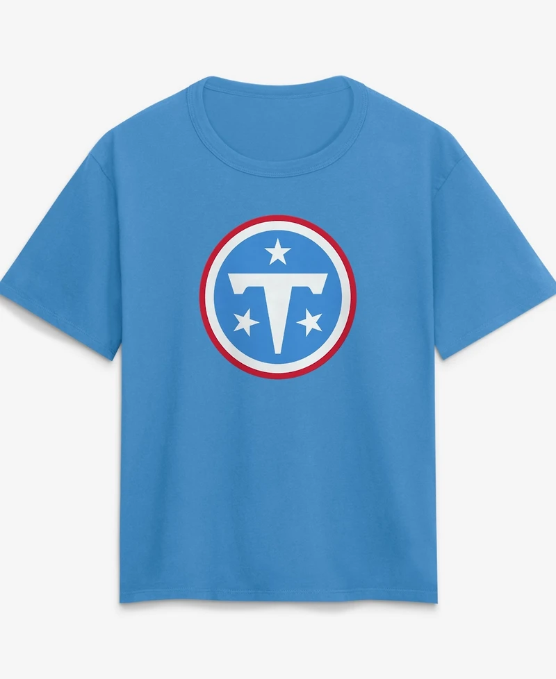 Fanatics Women's Light Blue Tennessee Titans Essential Legacy T-Shirt
