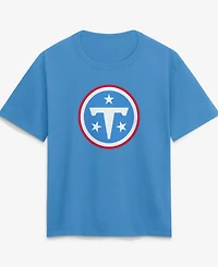 Fanatics Women's Light Blue Tennessee Titans Essential Legacy T-Shirt