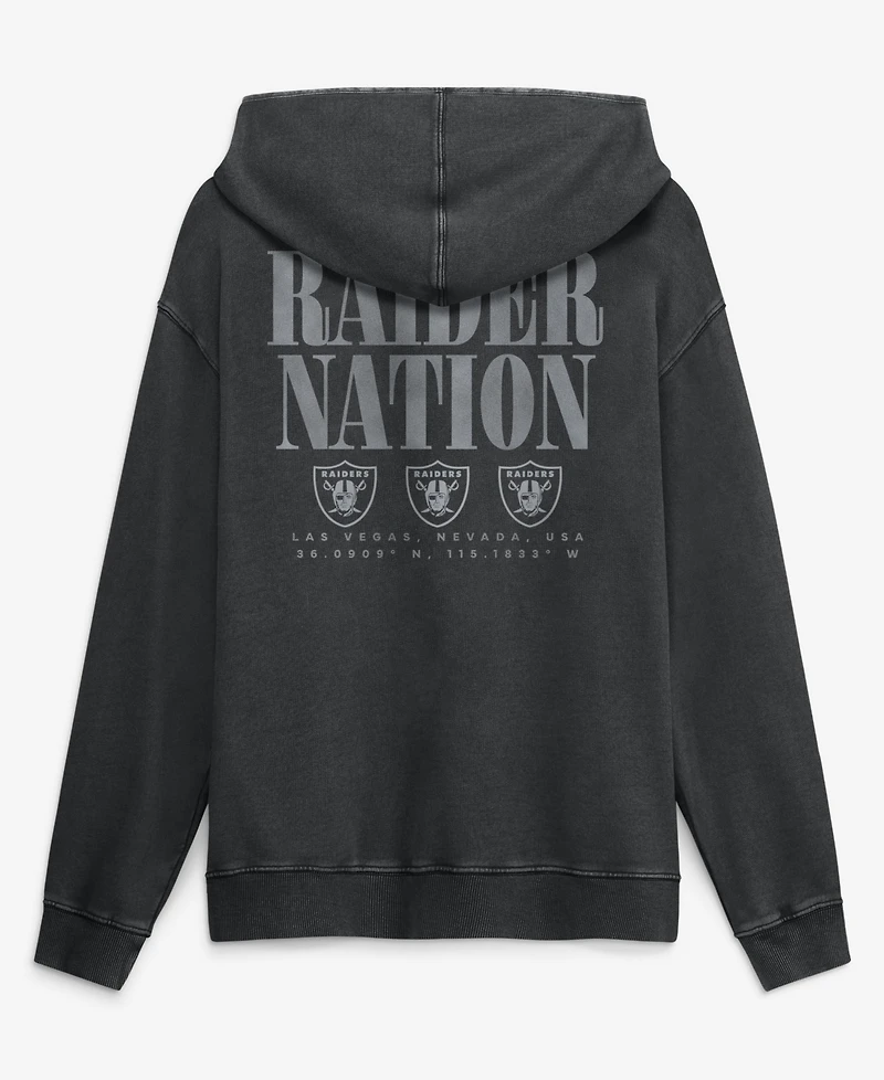 Fanatics Men's Black Las Vegas Raiders Relaxed Intense Rivalry French Terry Hoodie