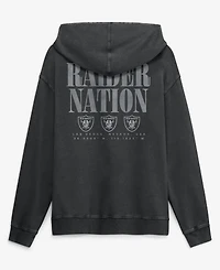Fanatics Men's Black Las Vegas Raiders Relaxed Intense Rivalry French Terry Hoodie
