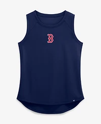 Fanatics Women's Navy Boston Red Sox Draped Mesh Back Performance Tank Top