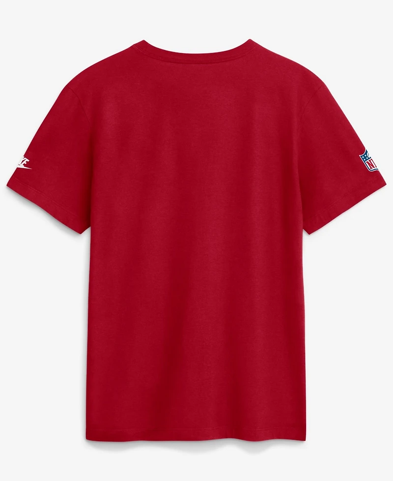 Nike Men's Red Atlanta Falcons Sideline Alternate Final Sprint Dri-fit T-Shirt