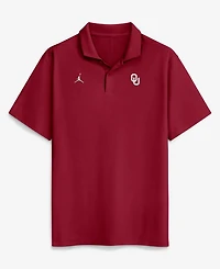 Jordan Men's Crimson Oklahoma Sooners Primetime Victory Plus Dri-fit Polo Shirt