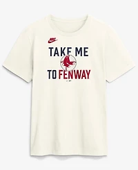 Nike Men's Cream Boston Red Sox Cooperstown Collection ‘70s Inspired T-Shirt