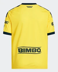Adidas Big Boys and Girls Yellow Club America 2026/27 Home Replica Jersey