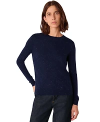 Whistles Women's Annie Sparkle Knit Jumper