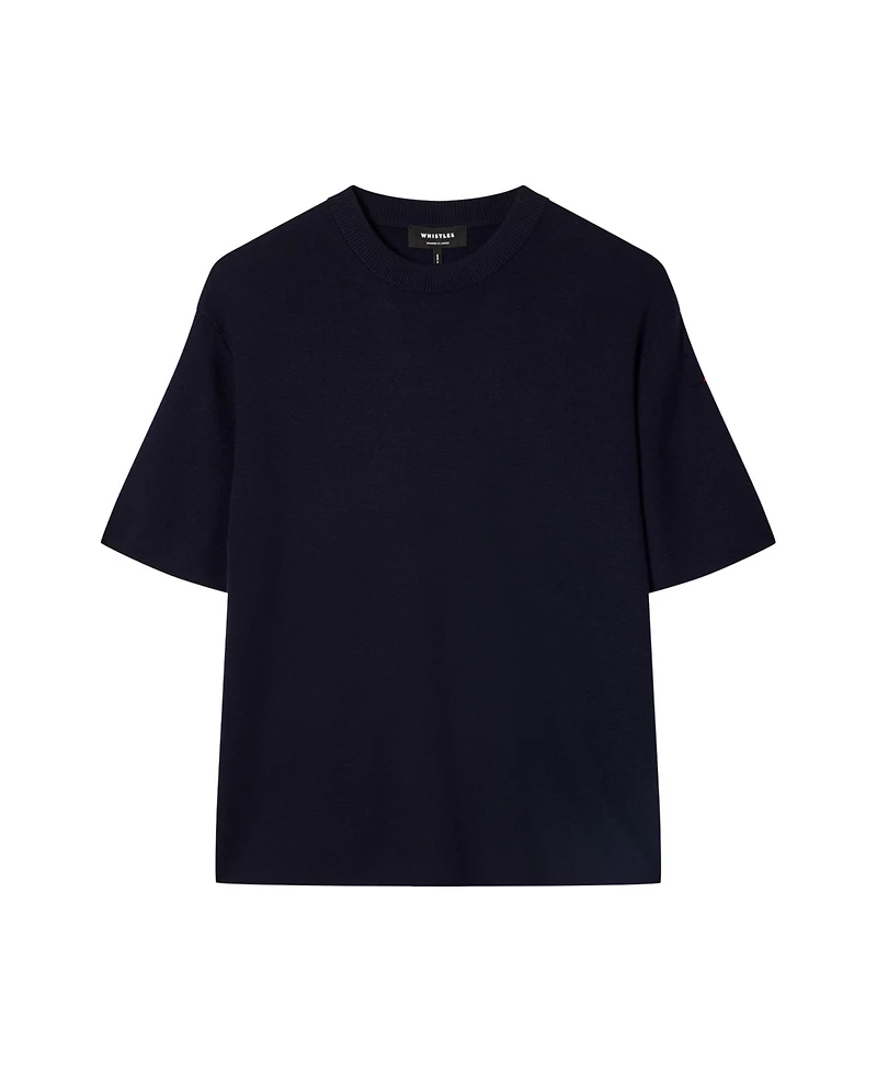 Whistles Women's Fine Knit T-Shirt