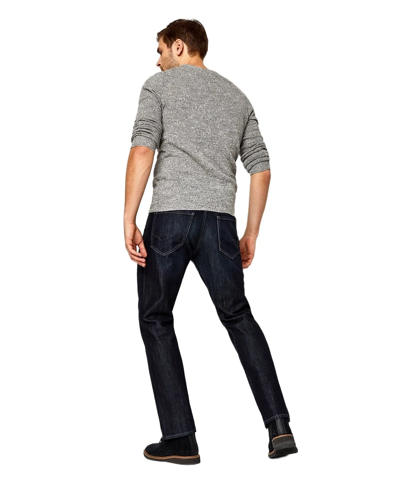 Mavi Jeans Men's Matt Mid Rise Relaxed Straight Leg Deep Stanford Jean