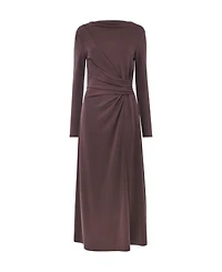 Whistles Women's Ruched Detail Midi Dress