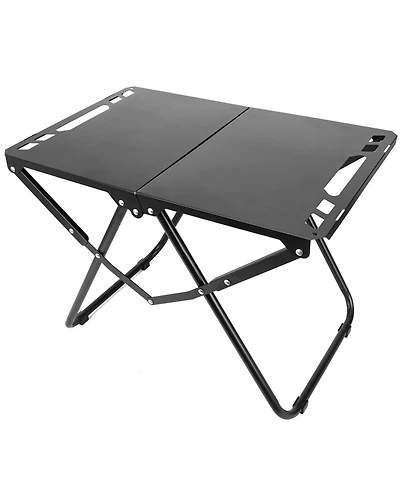 Piscifun Camping Table Collapsible Lightweight Carbon Steel Outdoor Picnic Travel Hiking Bbq Beach Carry Bag