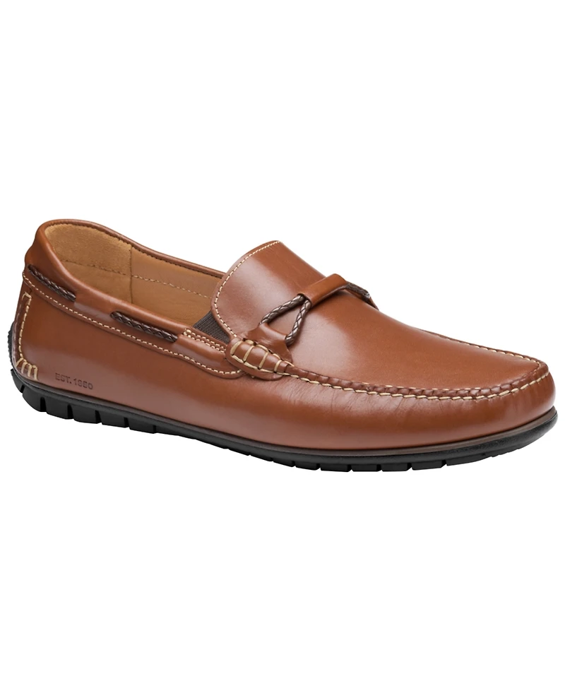 Johnston & Murphy Men's Cort 2.0 Leather Round-Toe Loafers