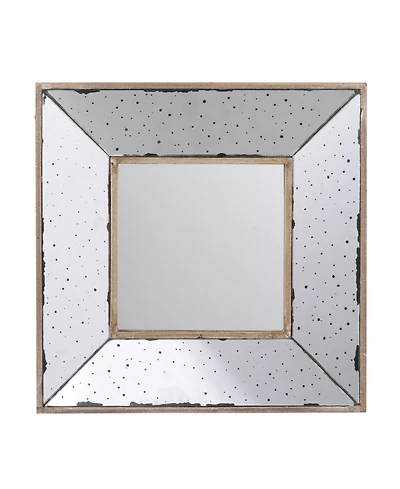 Busdays 12 Inch Square Joe Wall Mirror 3D Speckled