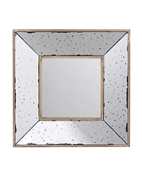 Busdays 12 Inch Square Joe Wall Mirror 3D Speckled