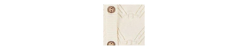 MeMoi Baby Girls 2 Piece percentage Cotton Knit Cardigan and Bloomer Set