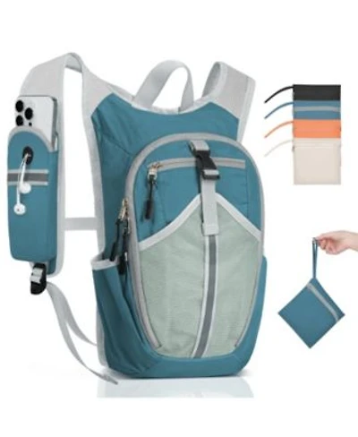 Aronkl Lightweight Foldable Packable Hiking Backpack Multi Compartment Adjustable Straps For Camping Long Walking Outdoor