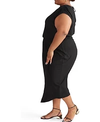 Universal Standard Plus Havana Divine Jersey Dress