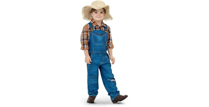 Dress Up America Kids Farmer Costume Set