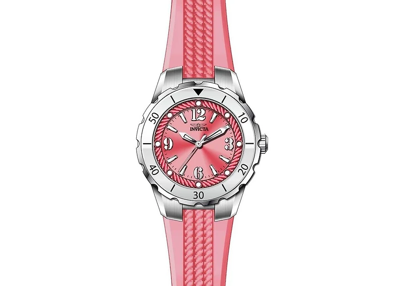 Invicta Women's 24122 Angel Quartz 3 Hand Dial Watch