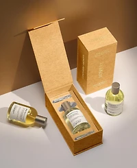 Lovery Plus Bleu Royale Eau de Parfum 3pc Gift Set - 3.4fl oz Mens Perfume Set with Mini Perfume and Free Gift Sample