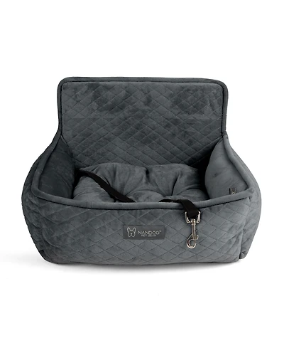 Nandog Cloud Reversible Pet Dog Bed Car Seat