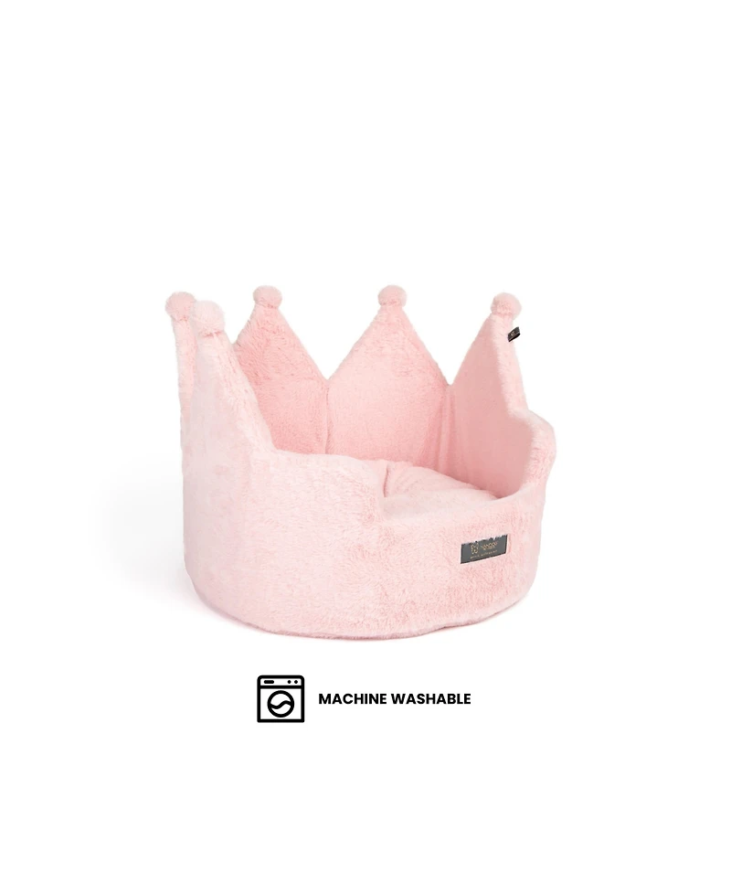 Nandog Crown Bed for Dogs, Cats