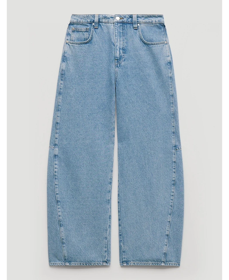 Hush Women's Bree Horseshoe Barrel Leg Jeans
