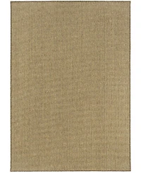 Oriental Weavers Karavia 2068X Tan 2'5" x 4'5" Outdoor Area Rug