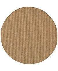 Oriental Weavers Karavia 550X3 Tan 7'10" Round Rug