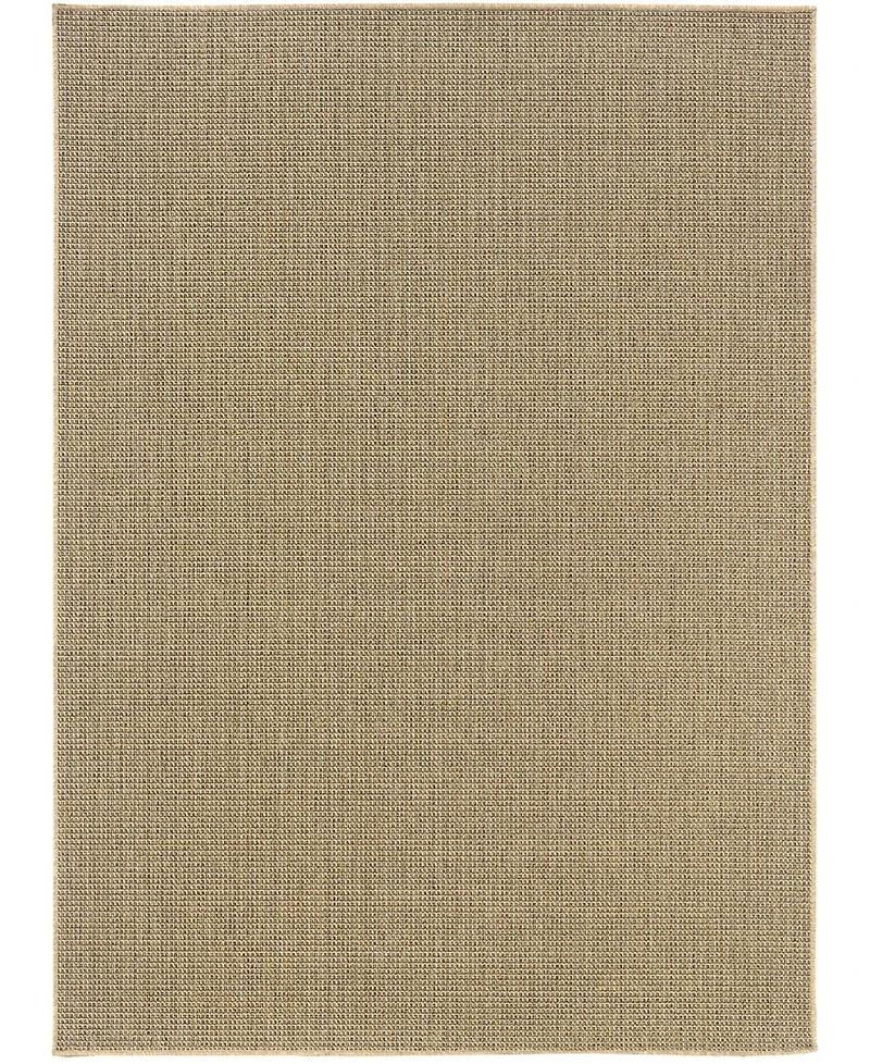 Oriental Weavers Karavia 2067X Sand 3'7" x 5'6" Outdoor Area Rug