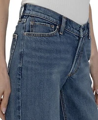 Silver Jeans Co. Women's Low-Rise Wide-Leg V-Front