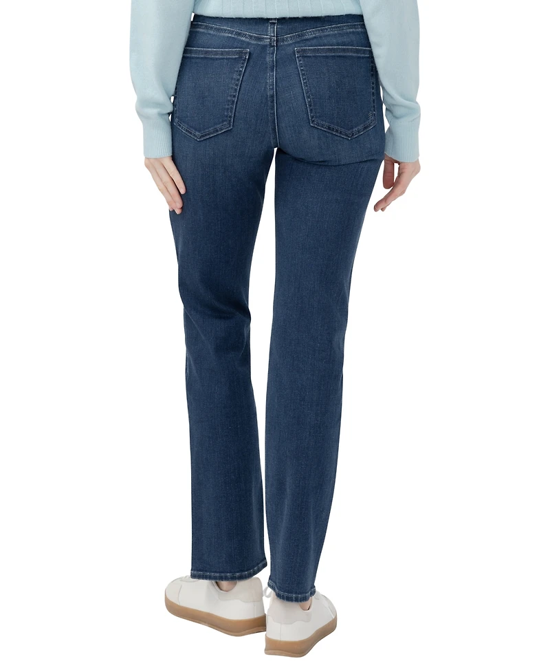 Silver Jeans Co. Women's Isbister High-Waisted Straight-Leg