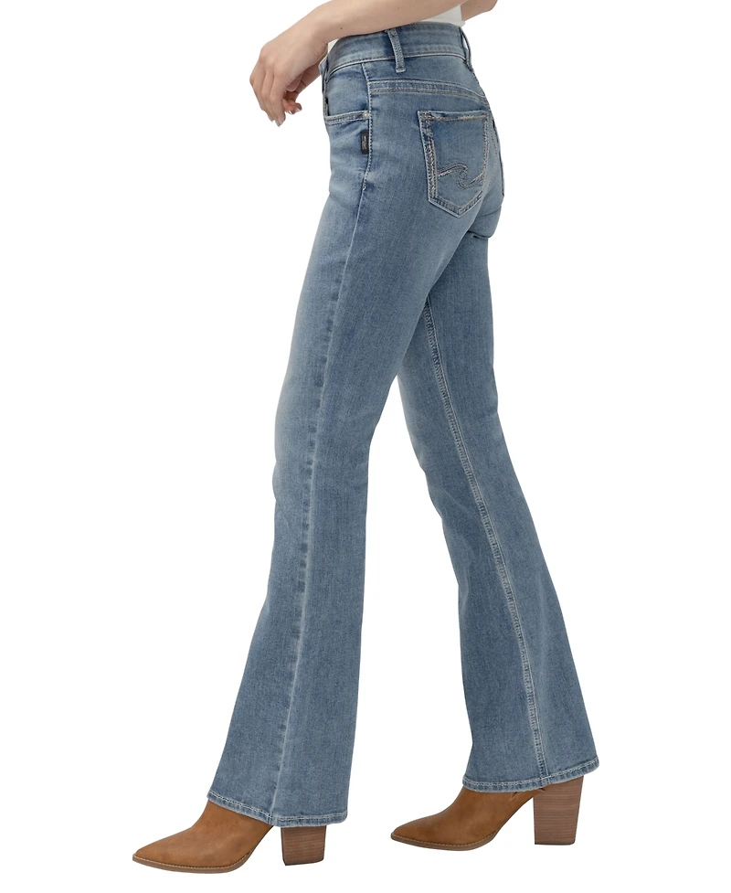 Silver Jeans Co. Women's Elyse Low-Rise Curvy-Fit Bootcut