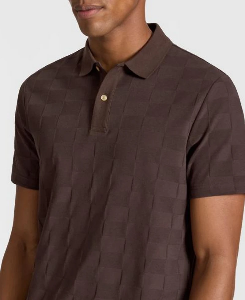 Ted by Baker Men's Fulham Textured Classic-Fit Polo Shirt