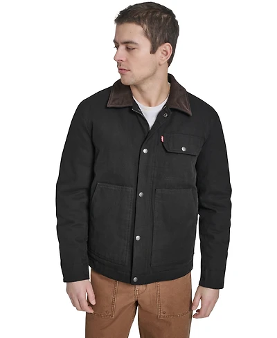 Levis Men's Cotton Canvas Workwear Jacket