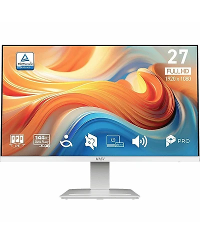 Msi Pro MP273W E14A 27 inch 16:9 Full Hd 144Hz Ips Lcd Hdr Monitor