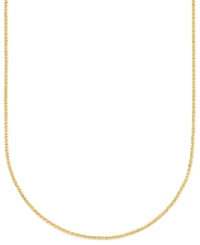 Macy's Sparkle Chain 18" Necklace in 10k Yellow Gold (2mm)