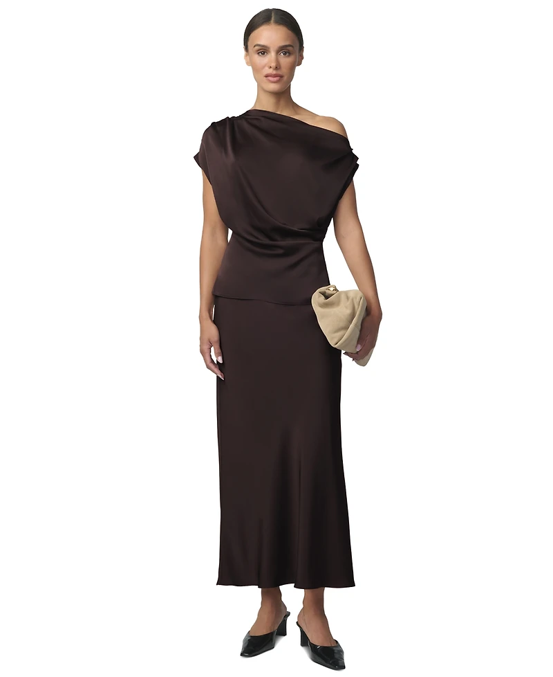 Joe's Jeans Women's Ines A-Line High-Waisted Maxi Skirt