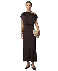 Joe's Jeans Women's Ines A-Line High-Waisted Maxi Skirt