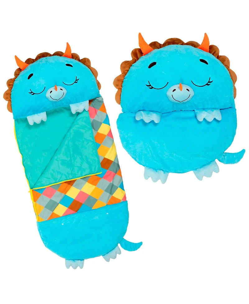 Happy Nappers Triceratops Timmy Medium Pillow and Sleep Sack