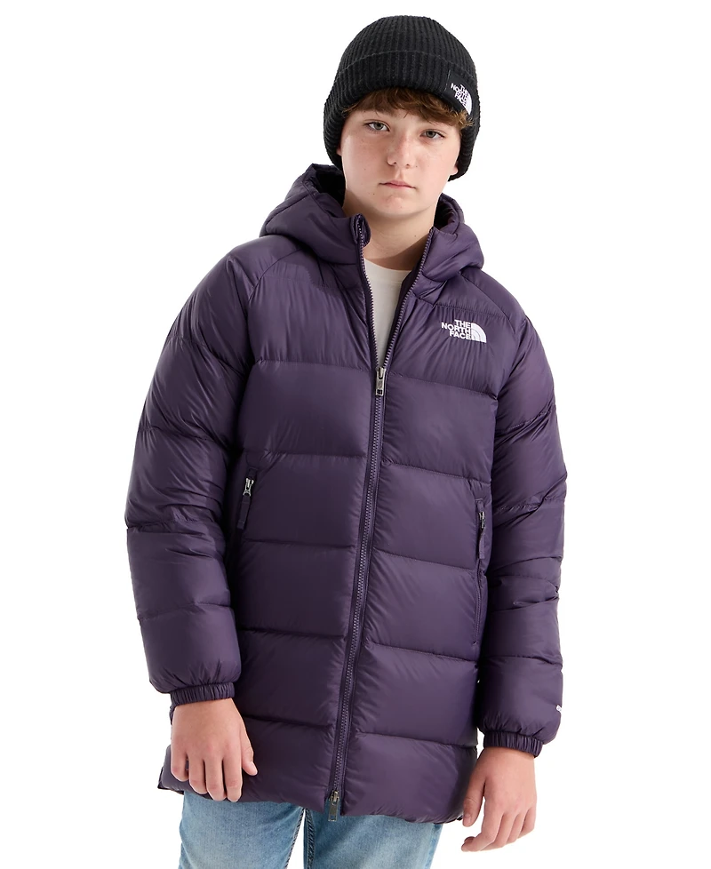 The North Face Boys' and Girls' 7-20 Hydrenalite Down Hooded Parka Jacket