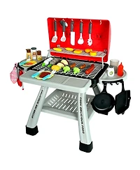 Easy Playhouse Bbq Grill Realistic Smoke, Sound & Light 41-Piece Playset, Ages 3+