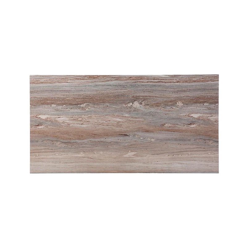 Augusta Home Chadkirk Faux Marble Writing Desk